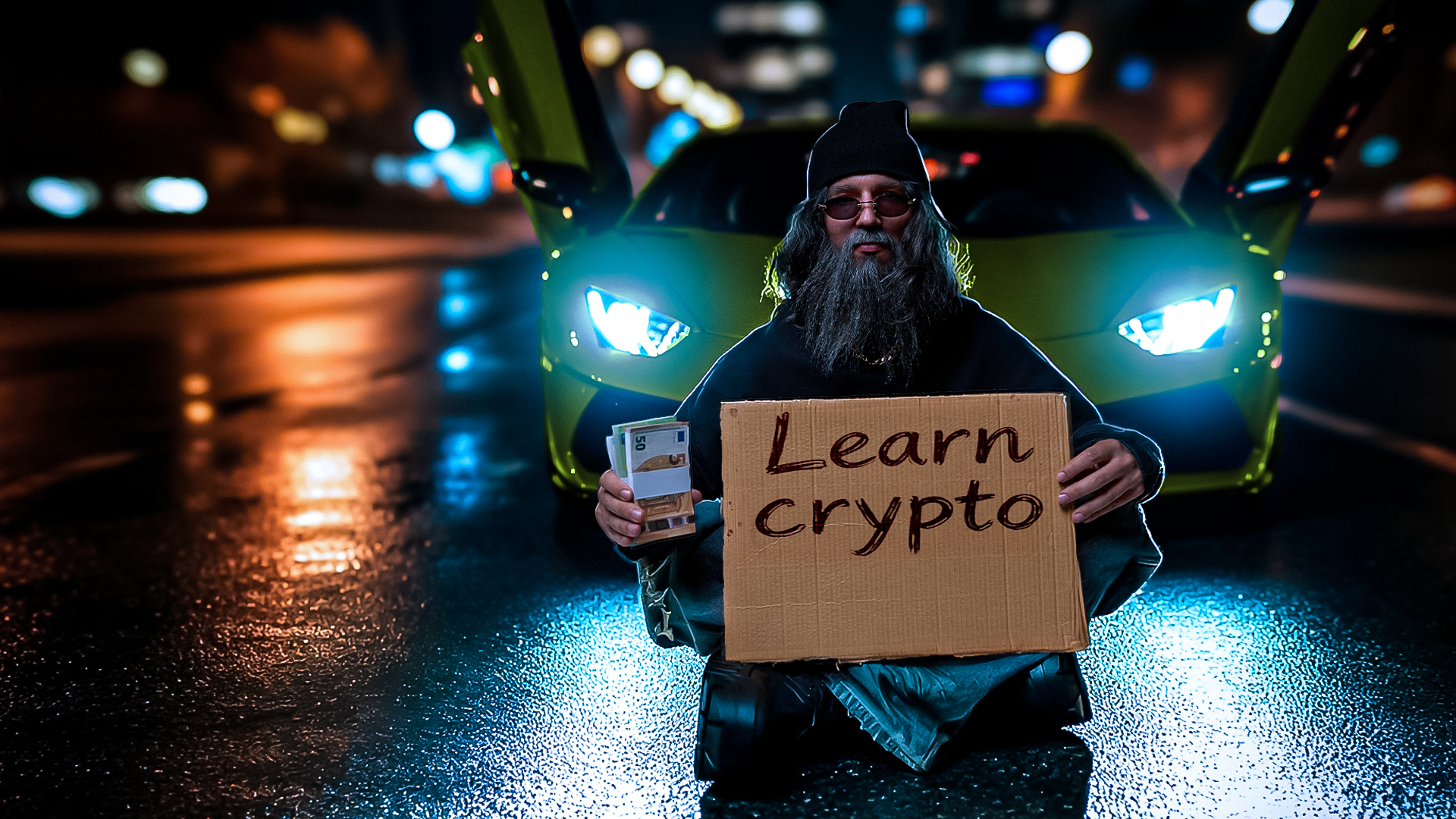 Crypto Trading Hero Background